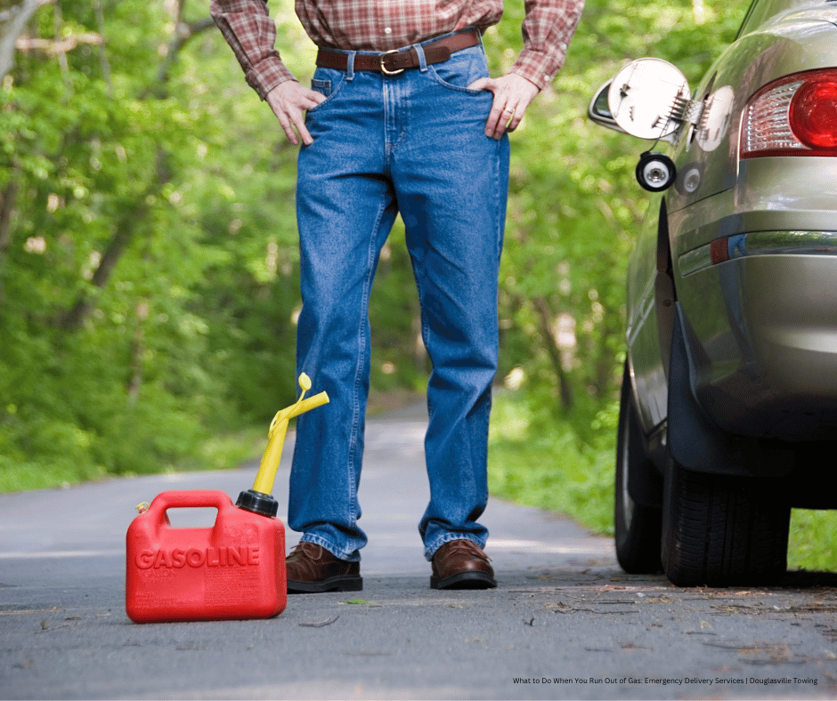 What to Do When You Run Out of Gas: Emergency Delivery Services | Douglasville Towing